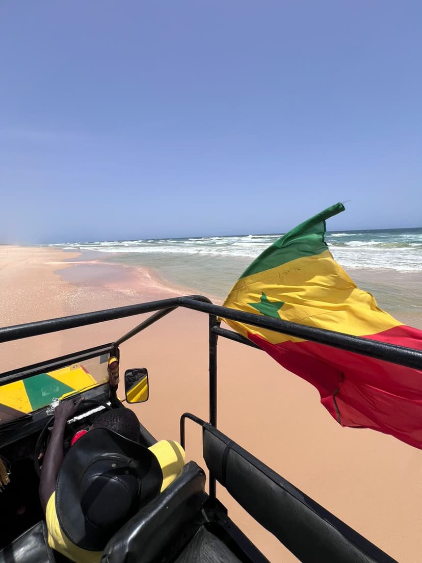 Destination Pink Lake and Turtle Village with Lunch — Senegal Premium Tour